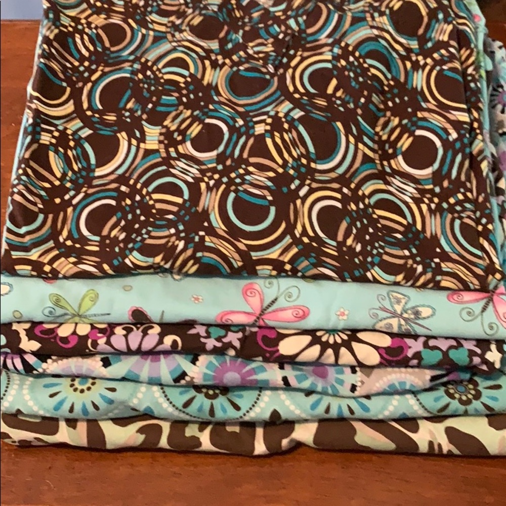 7 Tafford nursing scrub tops size medium